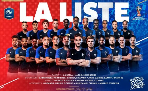 Coupe du monde 2018 : tout savoir sur l'équipe de France