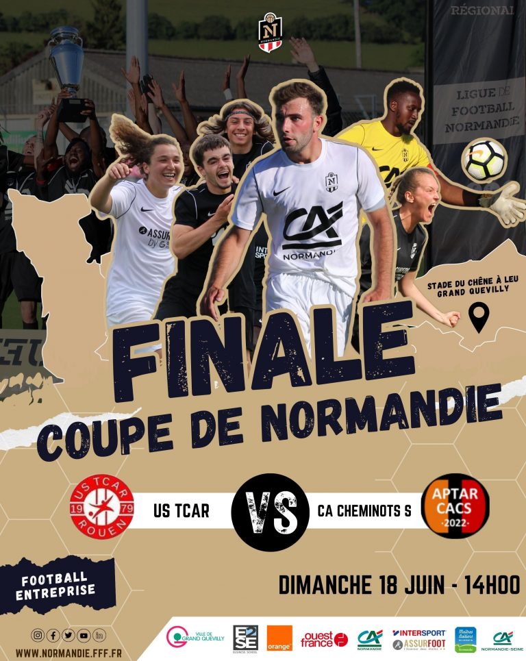 Finale De Coupe De Normandie Football Entreprise – LIGUE DE FOOTBALL DE ...