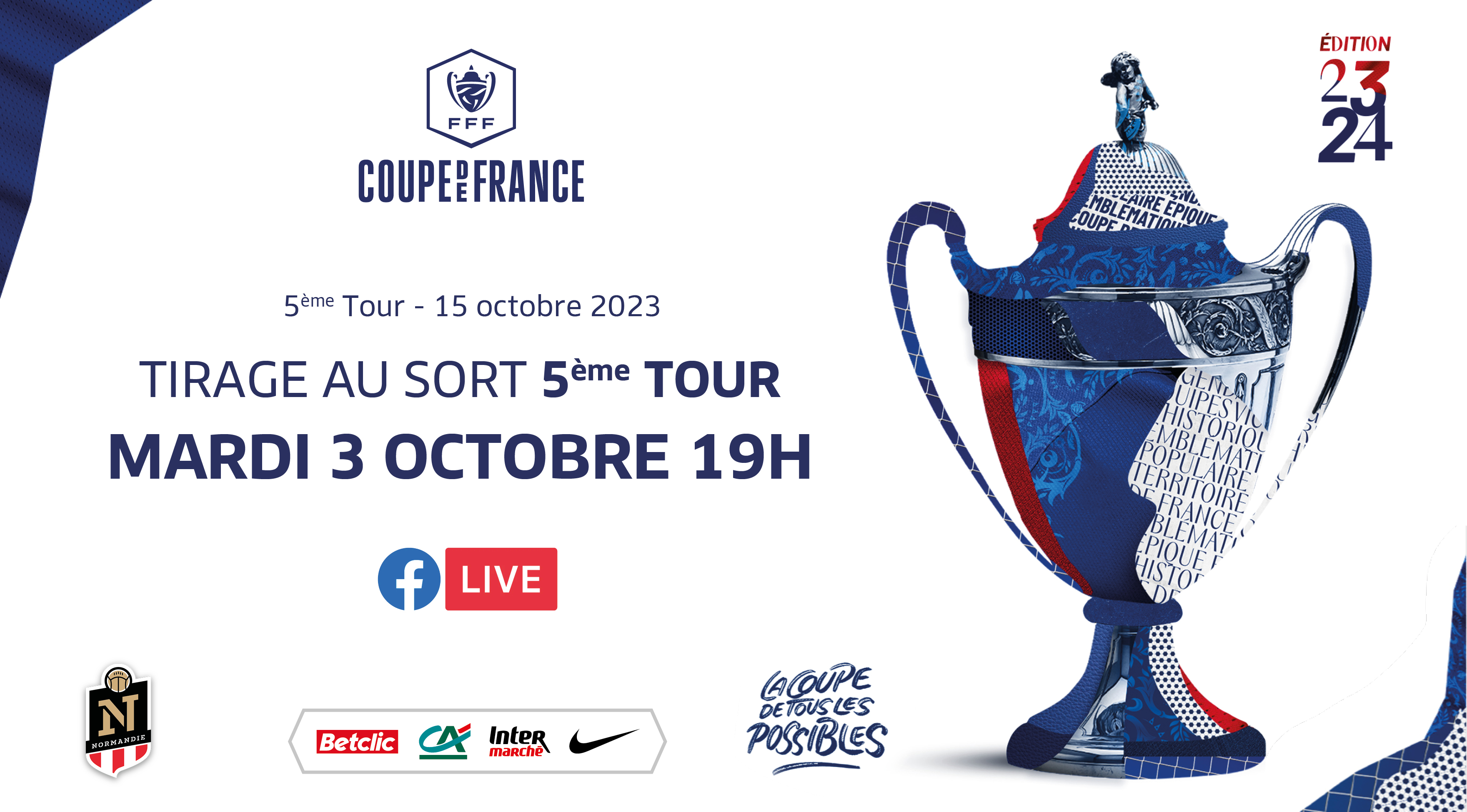 FFF Coupe de France - trophée porte-clés
